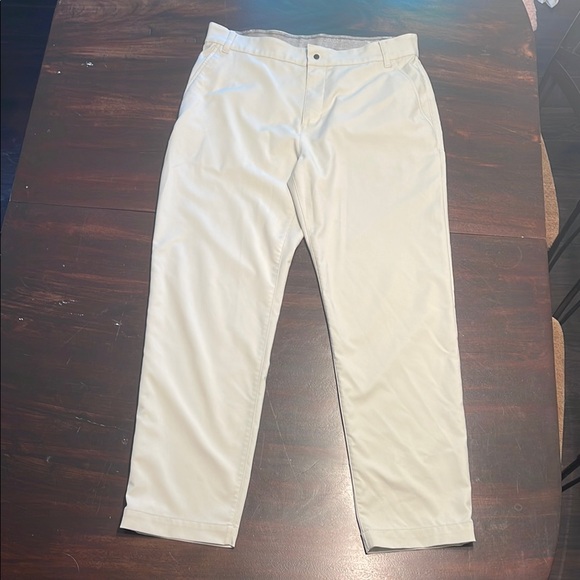 Nike Men’s Cream Dri-Fit Golf‎ Pants - Picture 1 of 8